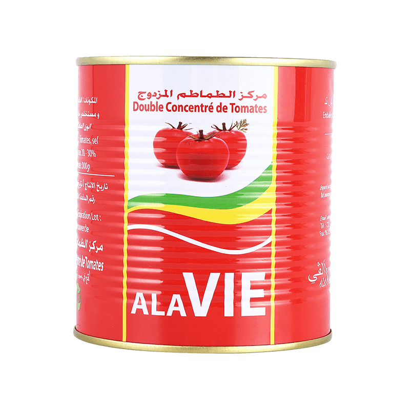 800 g eenvoudige open/ hard open ingeblikte tomatenpuree van hoge verse kwaliteit