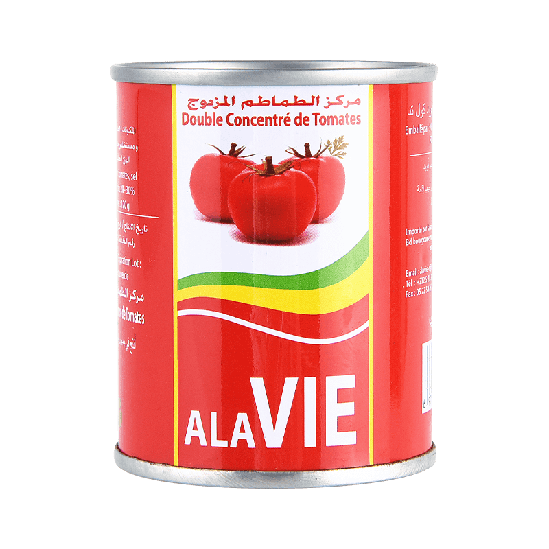 120 g ingeblikte (gemakkelijk open/ hard open) Tomatenpuree van hoge verse kwaliteit