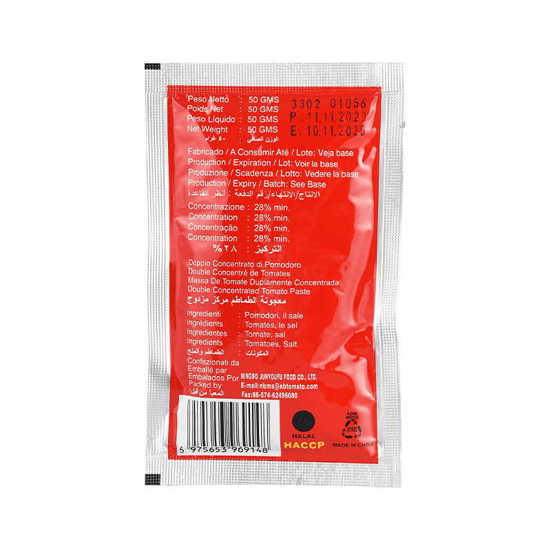 Hoe de kwaliteit van dubbele geconcentreerde tomatenpuree te beoordelen door zijn kleur en textuur?