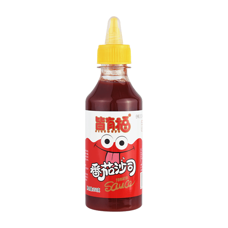 250 g plastic squeeze fles tomatensaus